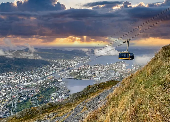 Charming 200m From Bryggen Lejlighed Bergen