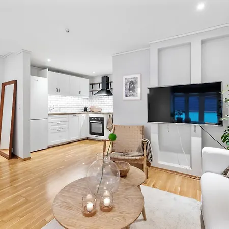 Apartment Charming 200m From Bryggen